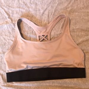Victoria Sport grey  racer back sport bra